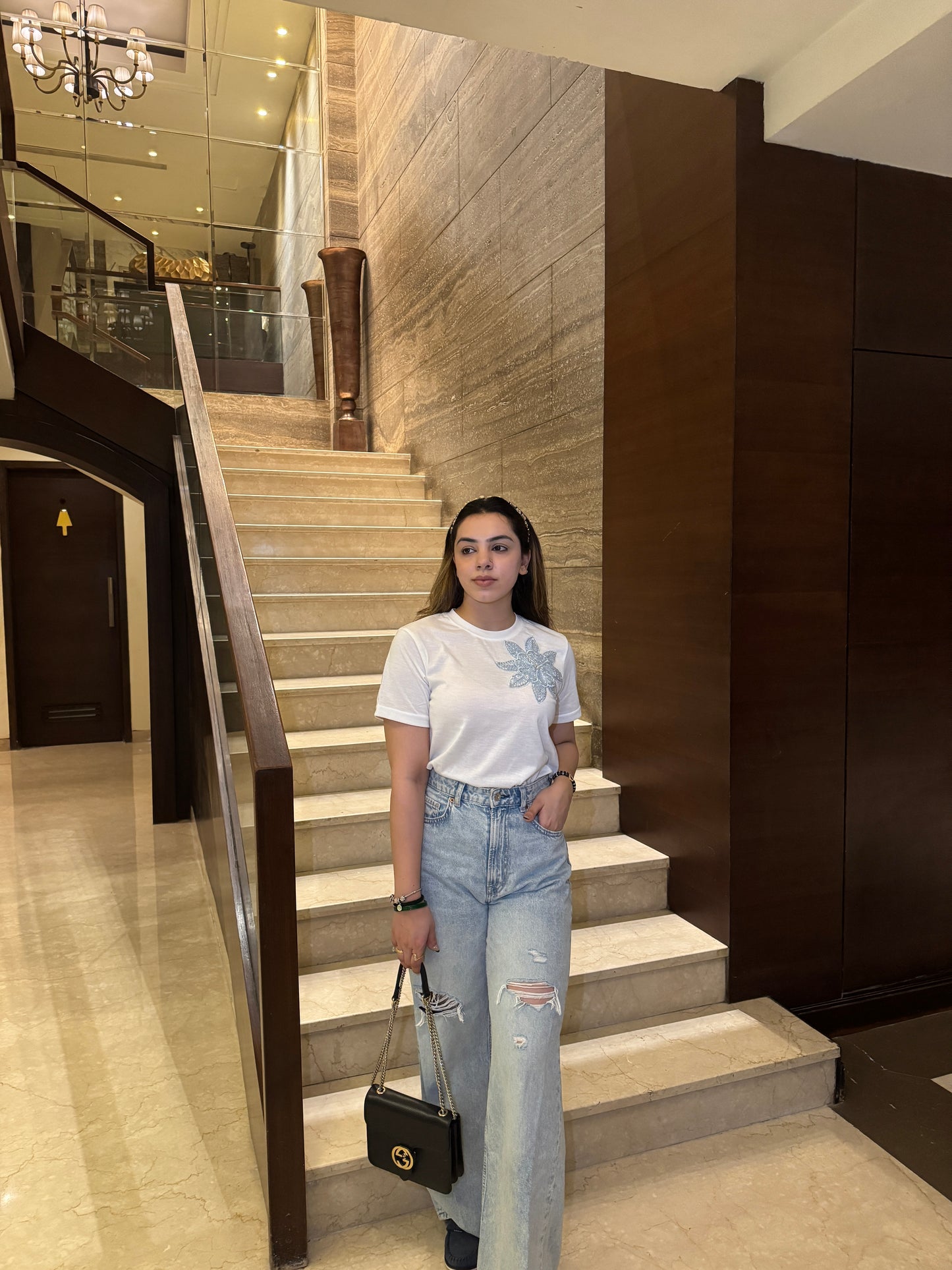 Shanaya (white) Statement T-Shirt