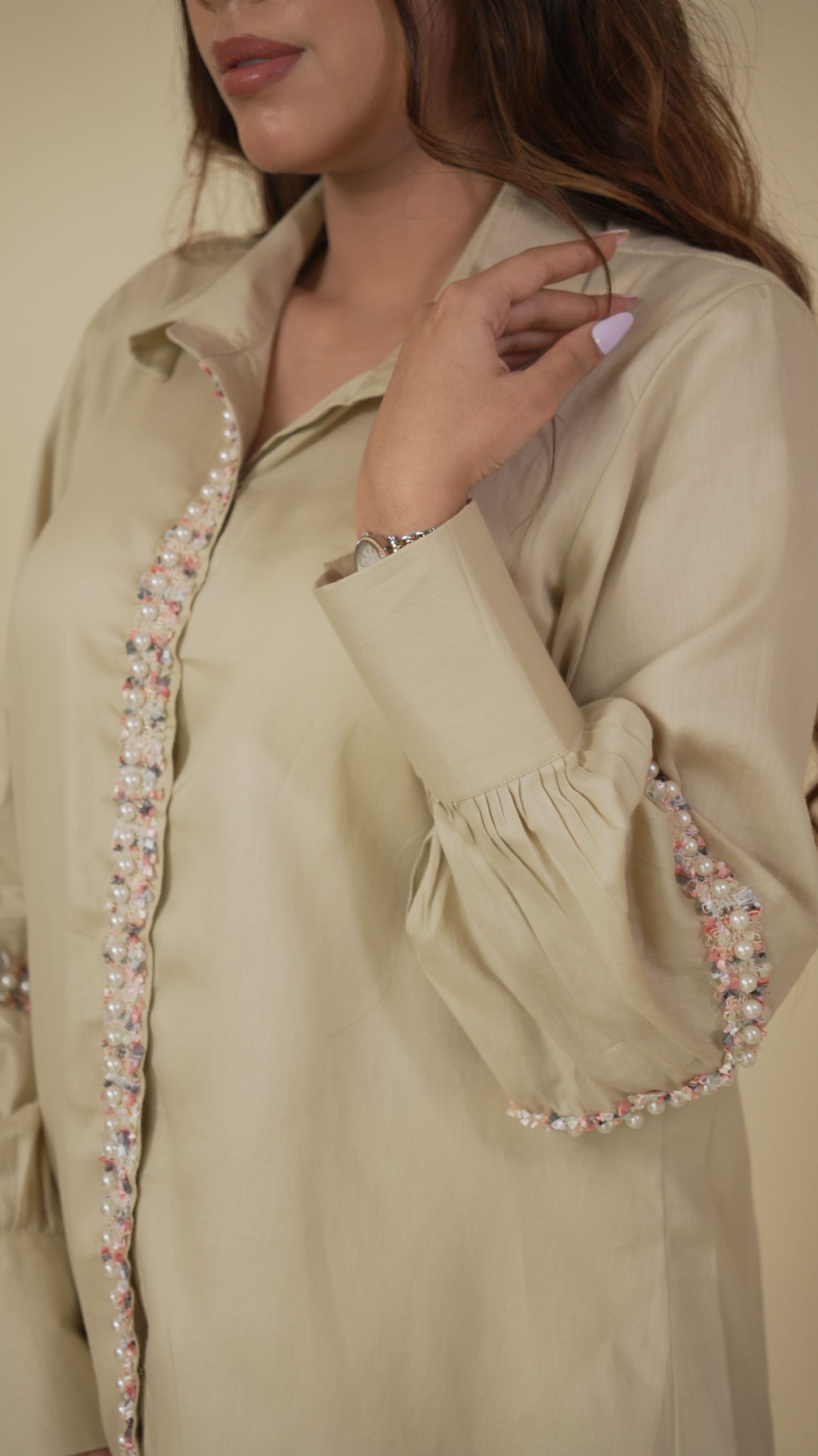 Beige Beauty Shirt