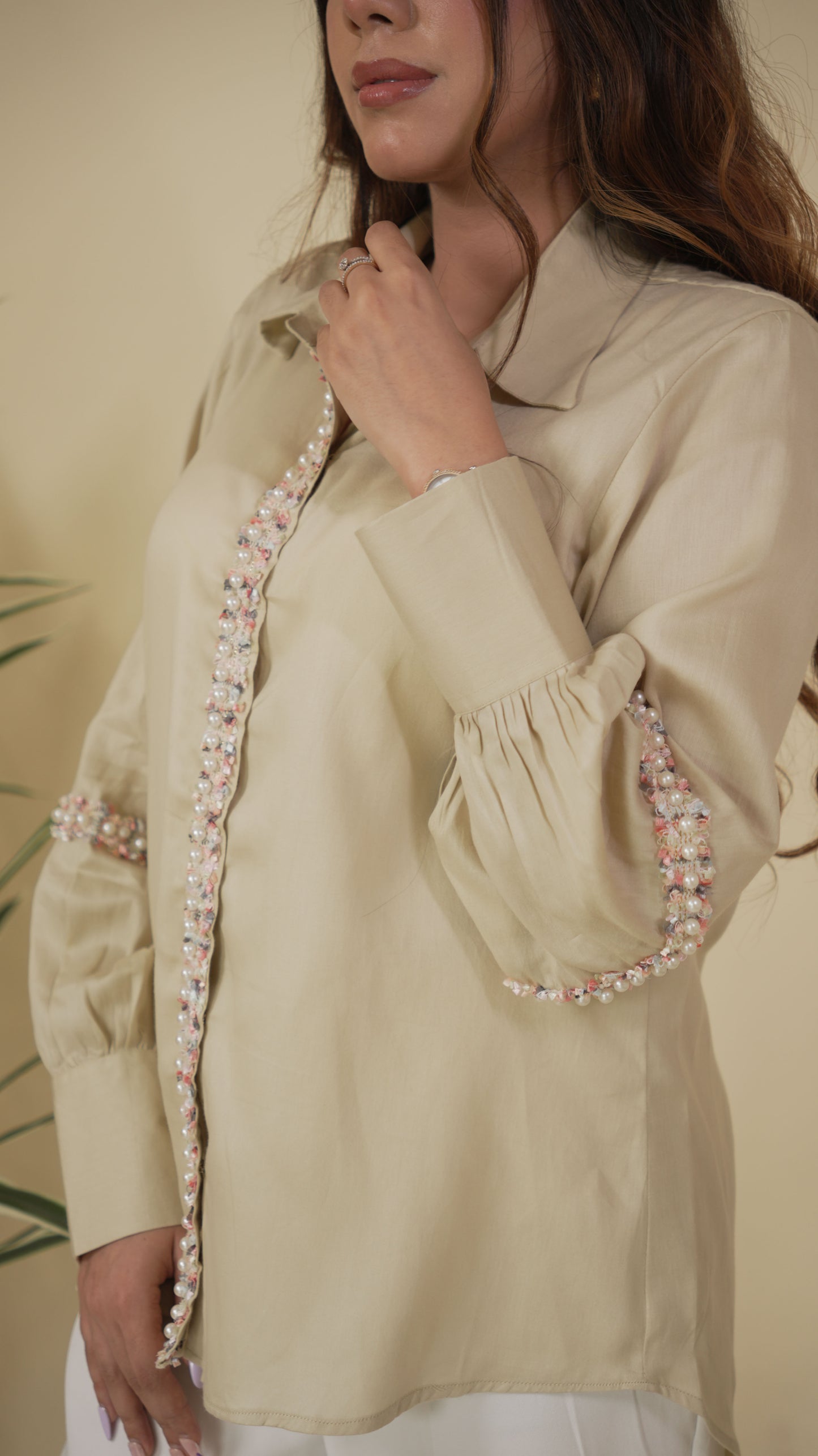 Beige Beauty Shirt