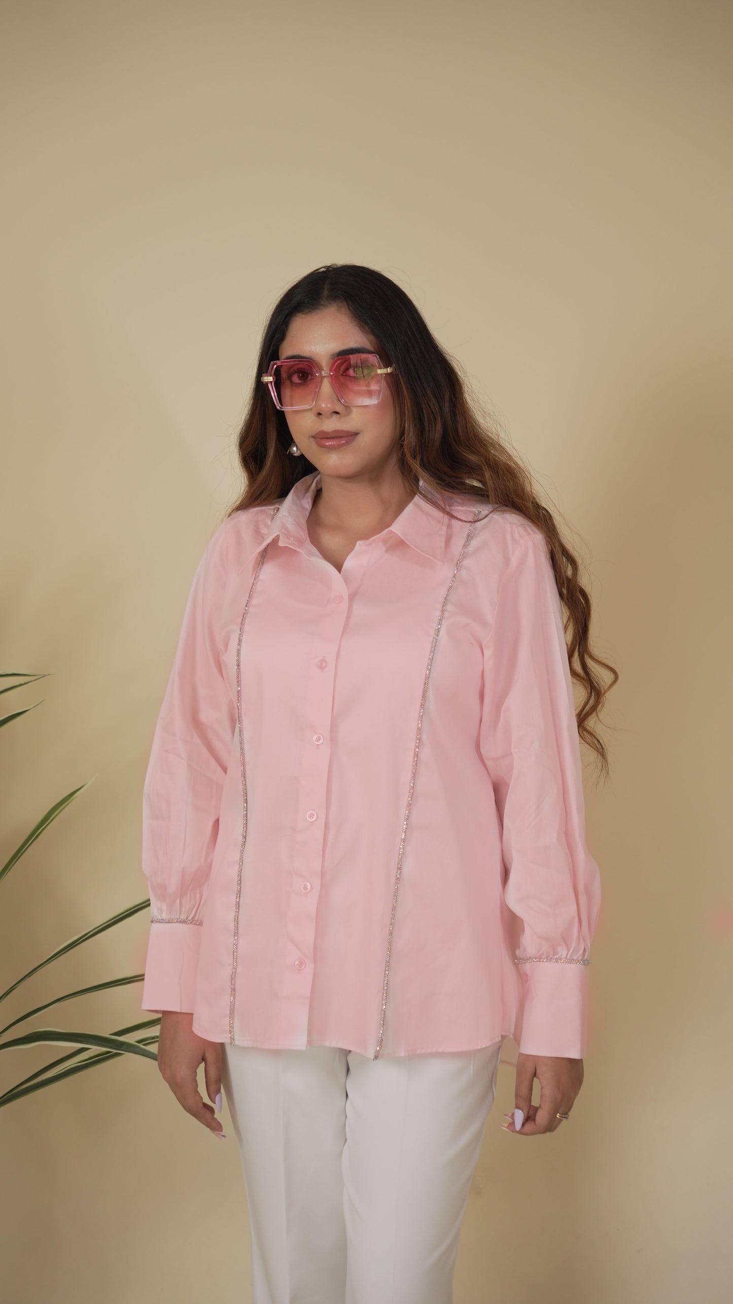 Pink Shimmer Shirt