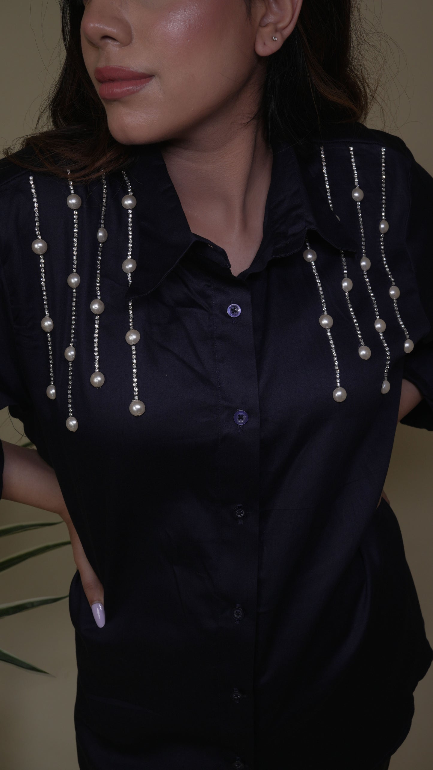 Blue Party Shirt