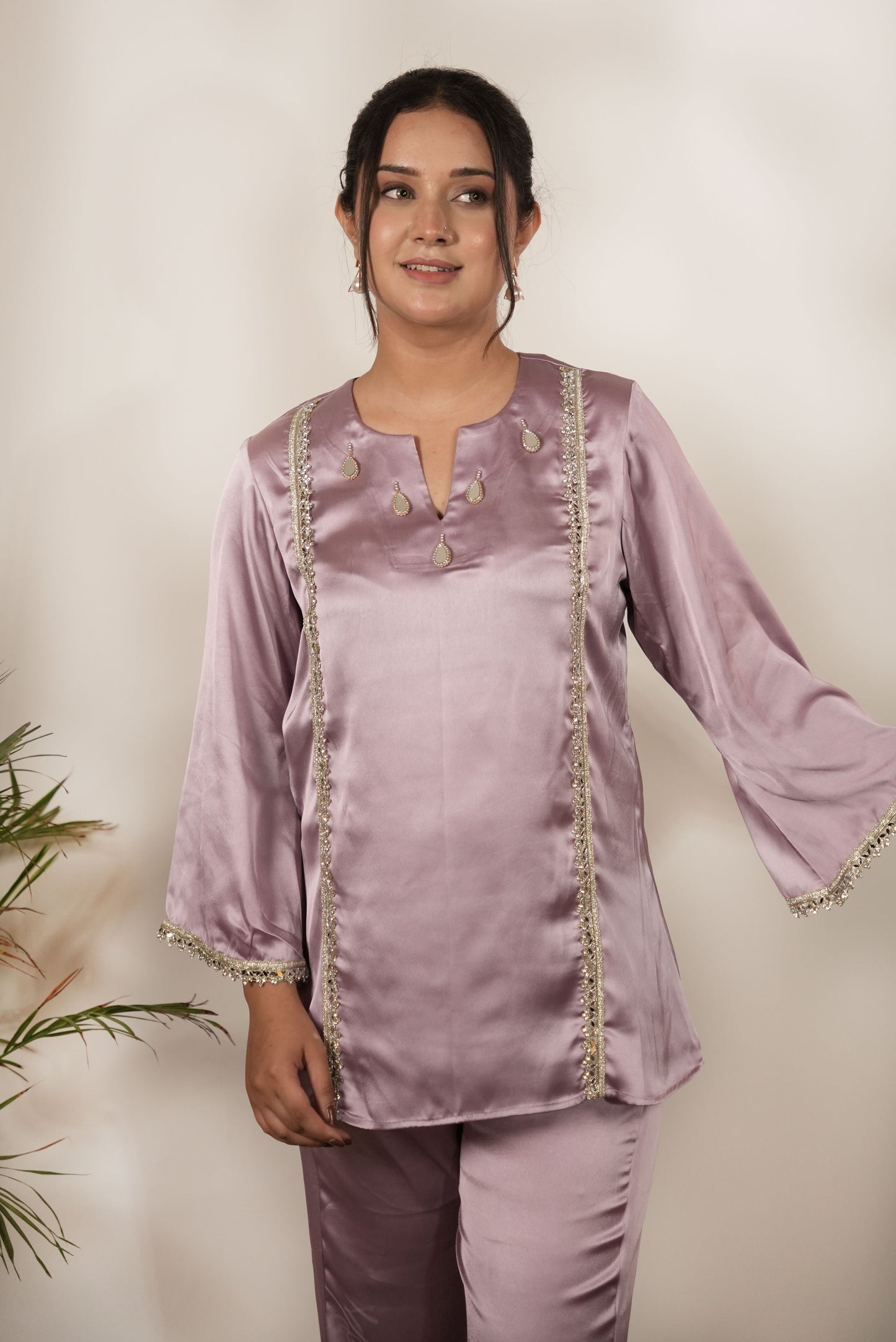 Purple Mirror Cord set