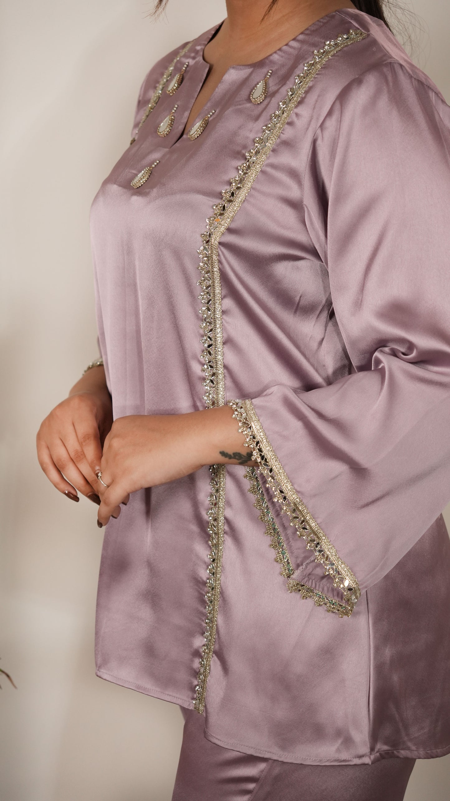 Purple Mirror Cord set