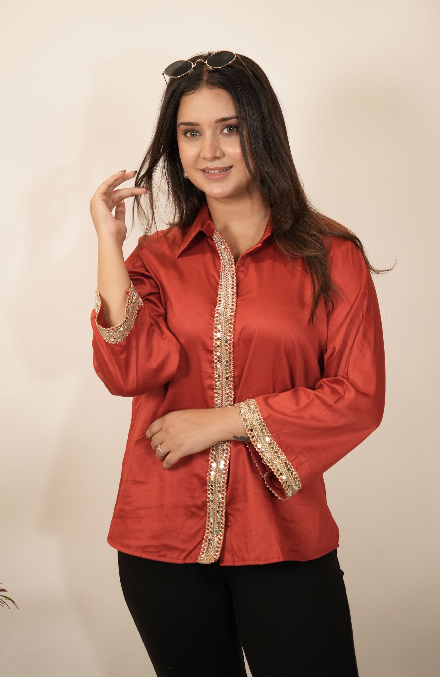 Festive Red Shirt