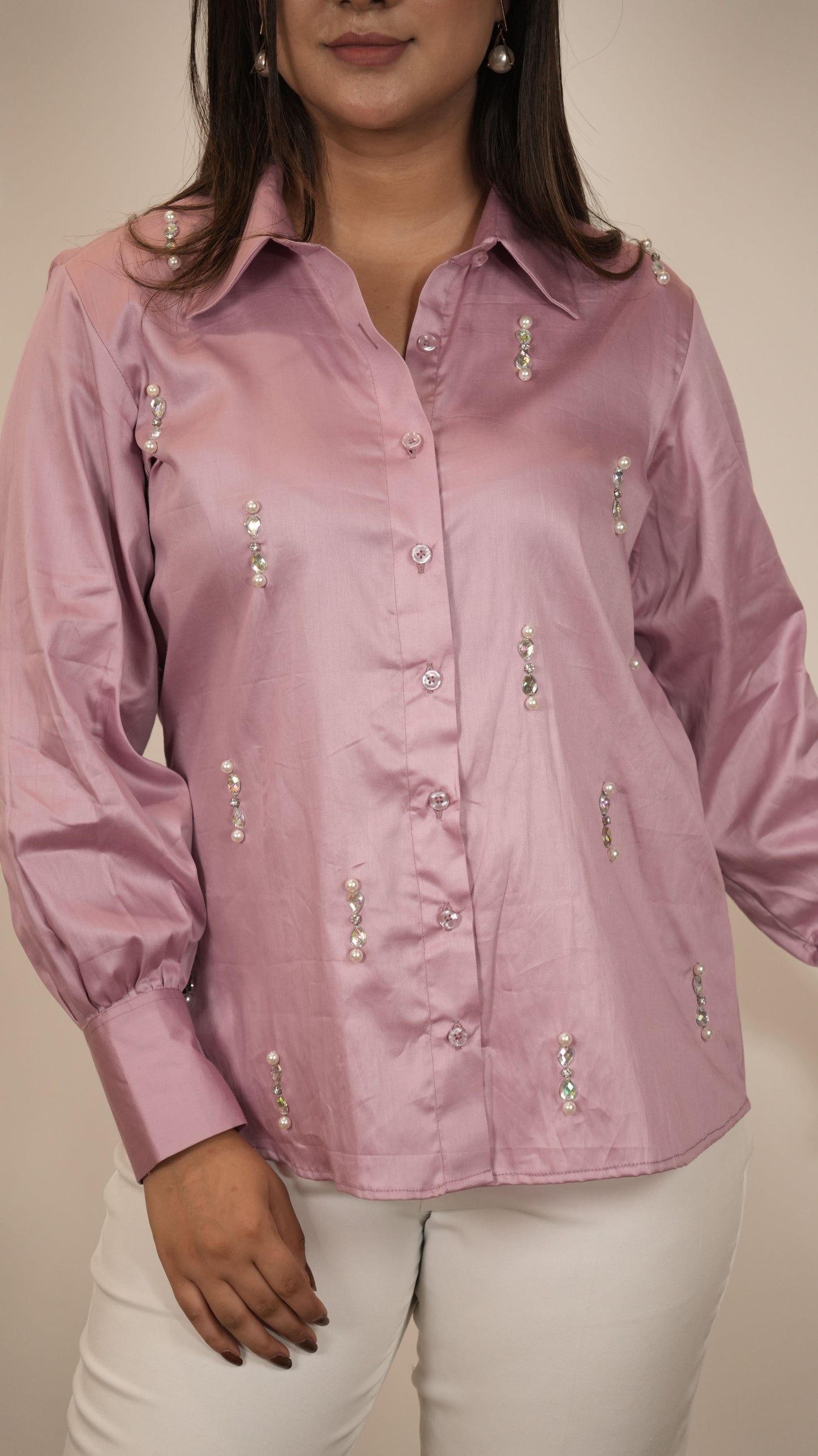 Mauve Sparkle Shirt