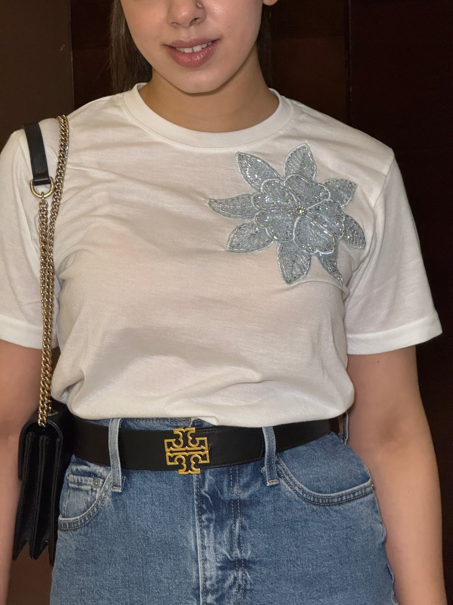 Shanaya (white) Statement T-Shirt