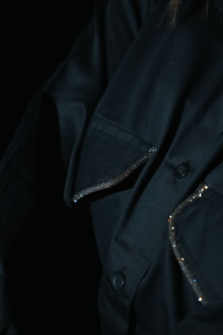 Black Sparkle Shirt