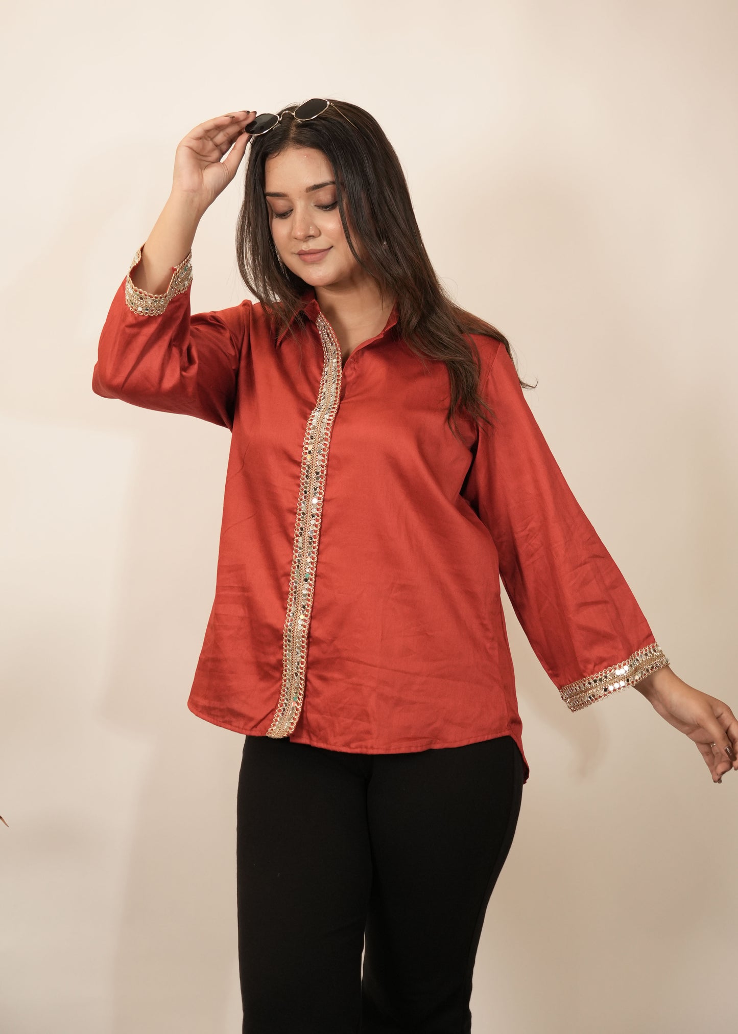 Festive Red Shirt