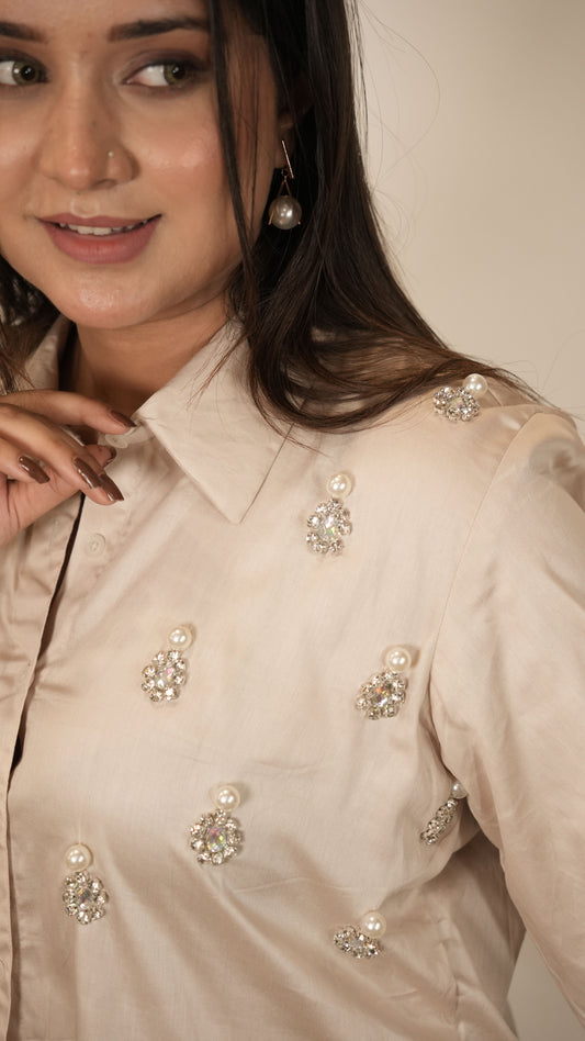 Tear Drop Shimmer Shirt