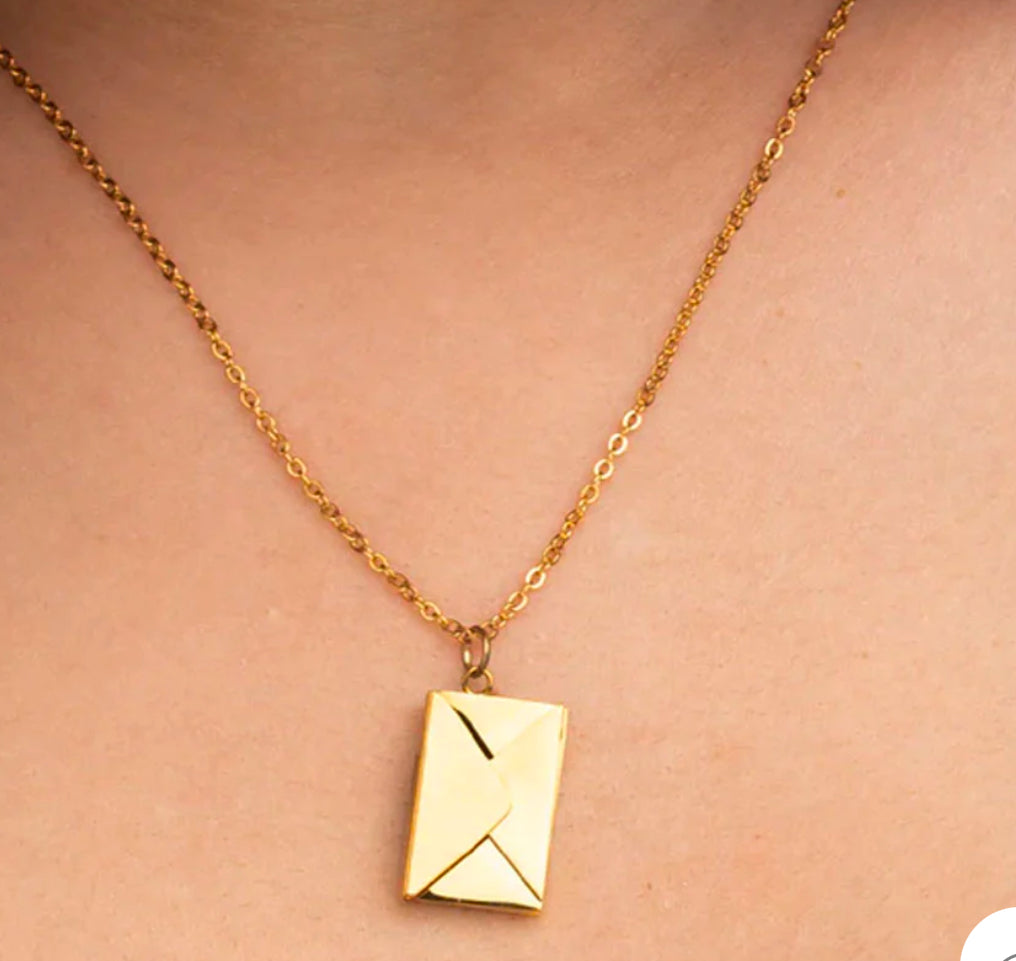 Message Necklace for Valentine's Day